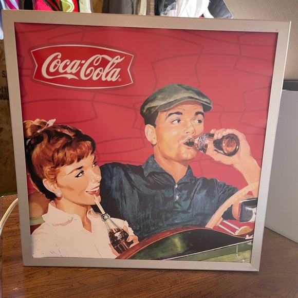 Vintage Coca-Cola light box - Picture 1 of 2